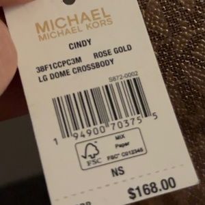 Cindy Rose Gold LG Dome Crossbody